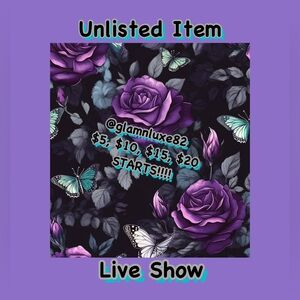 💃🏻Unlisted Live Show Item💃🏻